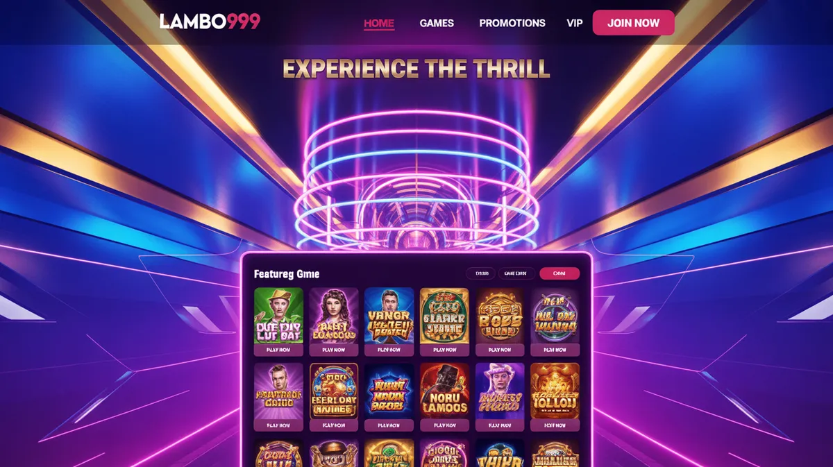 สล็อตออนไลน์ Lambo999 เว็บตรงอันดับ 1 ของไทย